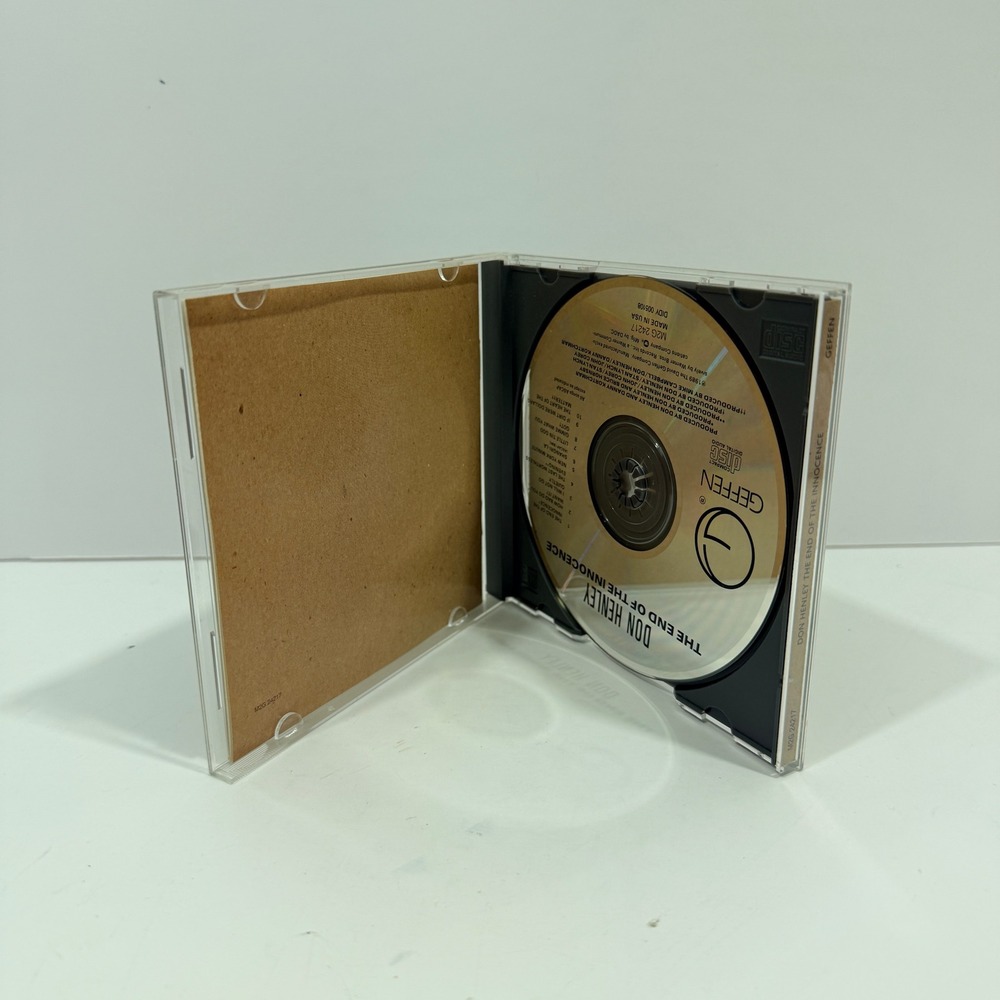 Don Henley The End of the Innocence CD Album Unisex OS Brown Good Rock 1989 - Picture 2 of 4